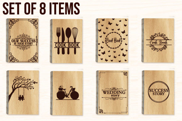 Download Book Box Laser Cut File Bundle - Laser cut file Collection