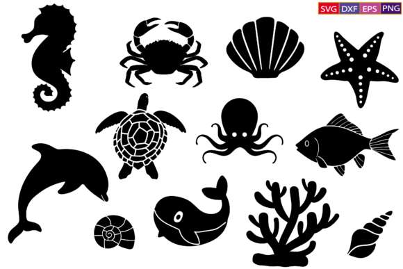 Download Sea Animals Svg,Ocean Animals SVG Bundle - Sea Collection