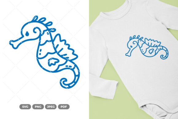 Download Seahorse SVG &amp; Clipart - Sea Collection