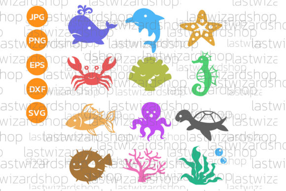 Download Sea Creatures Svg, Under the Sea Svg - Sea Collection