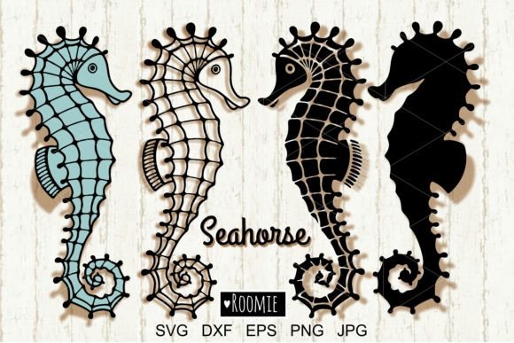 Download Seahorse SVG, Ocean Seahorse Cut File - Sea Collection