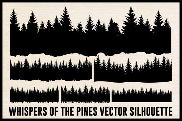 Download Pine Tree Forest Silhouette Bundle - Pine tree Collection