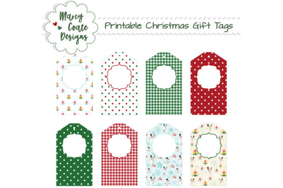 Download Christmas Gift Tags Printable Set of 8 - Christmas gift tags printable Collection