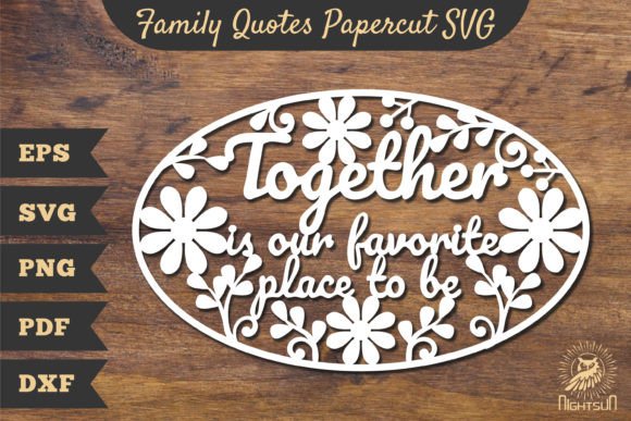 Download Family Quotes Papercut SVG 2 - Premium Bundle
