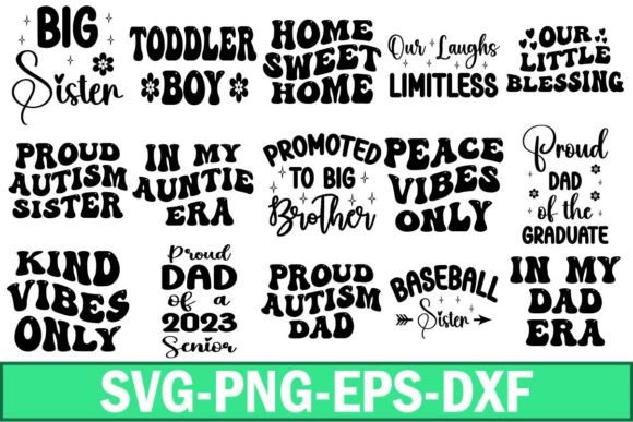 Download Family Quotes SVG Graphic Bundle - Premium Bundle