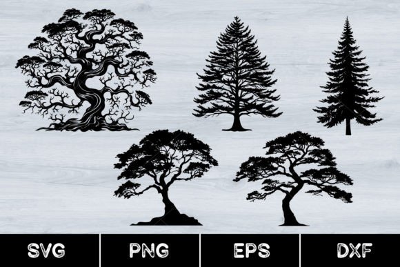 Download Tree Silhouette, Pine Tree, Svg - Pine tree Collection