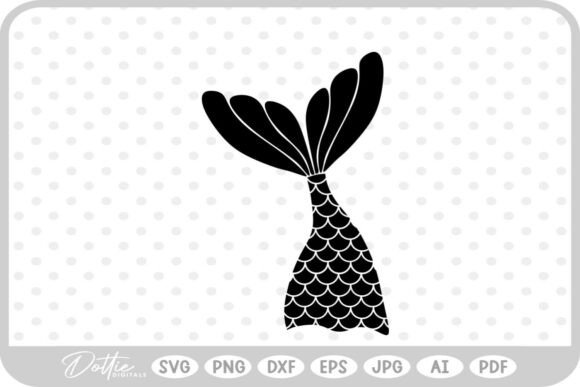 Download Mermaid Tail Under the Sea SVG PNG DXF - Sea Collection