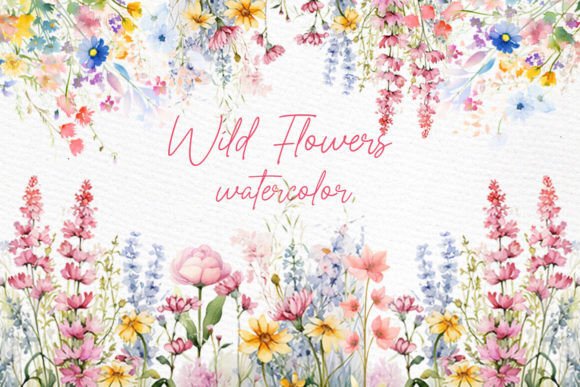Download Spring Flowers Clipart Wild Flowers PNG - Wild flowers Collection