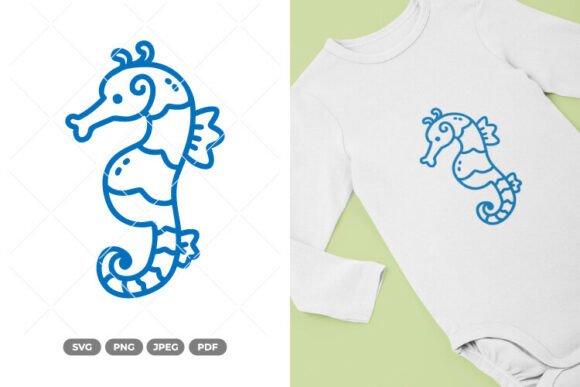 Download Seahorse SVG &amp; Clipart - Sea Collection