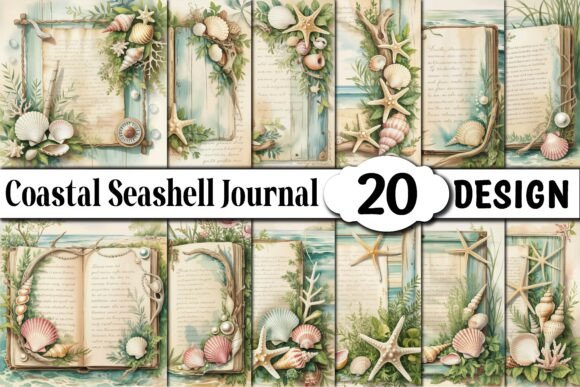 Download Coastal Seashell Junk Journal - Sea Collection