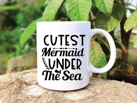 Download Cutest Mermaid Under the Sea Svg - Sea Collection