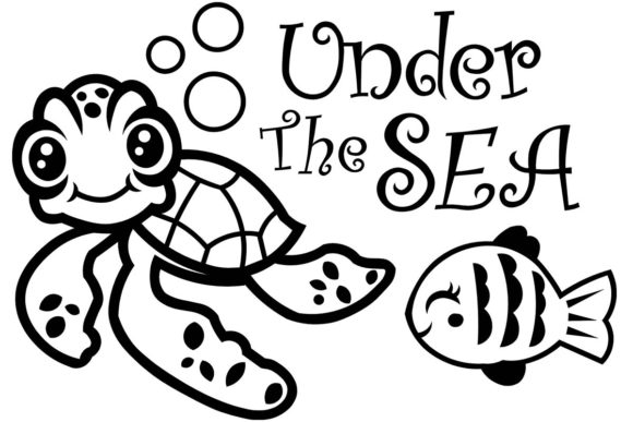 Download Under the Sea SVG Cutting Files - Sea Collection