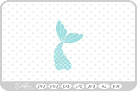Download Mermaid Tail Under the Sea SVG PNG DXF - Sea Collection