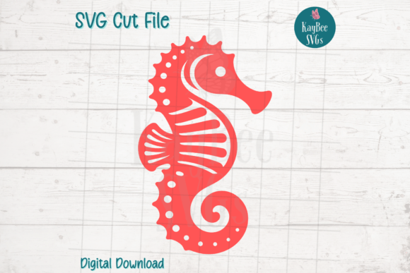 Download Seahorse SVG Cut File - Sea Collection