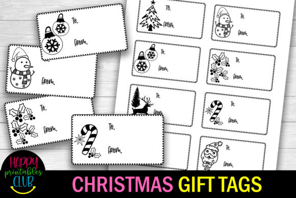Download Christmas Gift Tags Printable- Gift Tags - Christmas gift tags printable Collection