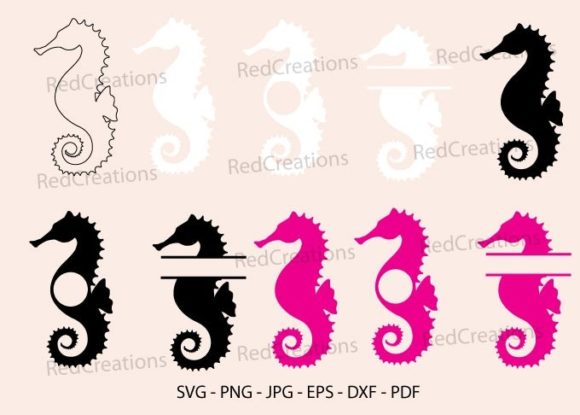 Download Seahorse Svg, Monogram, Sea Horse - Sea Collection